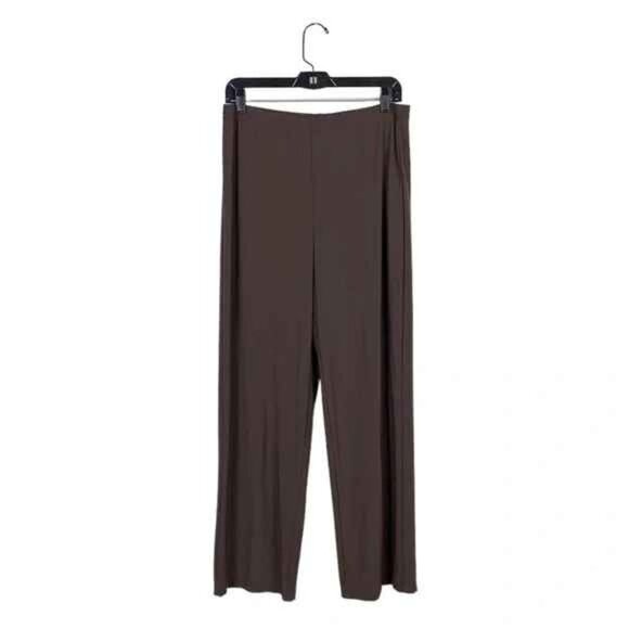 Joseph Ribkoff Brown Stretch Pants 14 - Picture 1 of 3